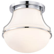 VALDORA 1 LIGHT 10" FLUSH - 60-7870