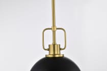 EVERTON 1 LIGHT 10" PENDANT - 60-7876