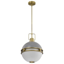 EVERTON 2 LIGHT 14" PENDANT - 60-7877