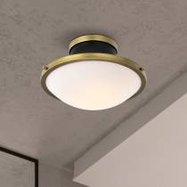 LAFAYETTE 1 LIGHT 14" FLUSH - 60-7905