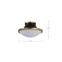 LAFAYETTE 3 LIGHT 18" FLUSH - 60-7906