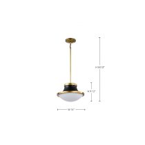 LAFAYETTE 1 LIGHT 14" PENDANT - 60-7907