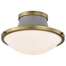 LAFAYETTE 1 LIGHT 14" FLUSH - 60-7915