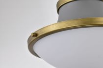 LAFAYETTE 1 LIGHT 14" FLUSH - 60-7915