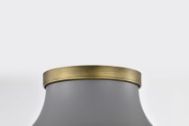 LAFAYETTE 1 LIGHT 14" FLUSH - 60-7915