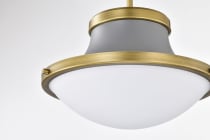 LAFAYETTE 1 LIGHT 14" PENDANT - 60-7917