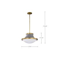 LAFAYETTE 3 LIGHT 18" PENDANT - 60-7918