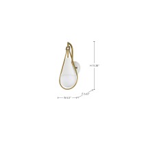 ADMIRAL 1 LIGHT WALL SCONCE - 60-7921