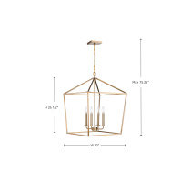 EMMA 4LT LG PENDANT - 60-7932