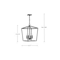 EMMA 4LT SM PENDANT - 60-7941