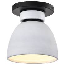 COLLINS 8" CERAMIC FLUSH MOUNT - 60-8011