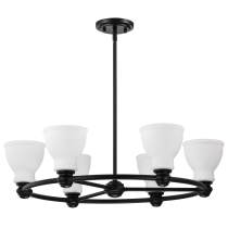 RUSSEL 6 LIGHT CHANDELIER - 60-8027