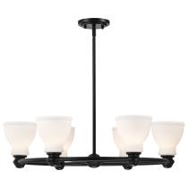 RUSSEL 6 LIGHT CHANDELIER - 60-8027