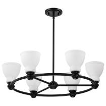 RUSSEL 6 LIGHT CHANDELIER - 60-8027