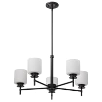 WARREN 28" 5 LIGHT CHANDELIER - 60-8038