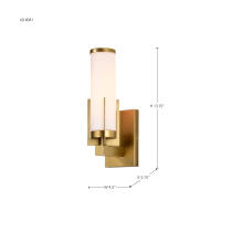 ROSELLE 1 LIGHT VANITY - 60-8041
