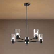CLARKSVILLE 28" 5 LIGHT CHAND - 60-8066