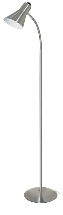 BRUSHED NICKEL FLOOR LAMP - 60-807