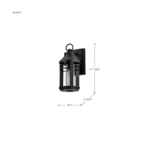 WILTON 1 LIGHT SM WALL LANTERN - 60-8101