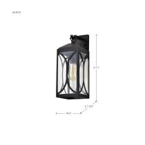 OAKLYN 1 LT MD WALL LANTERN - 60-8122