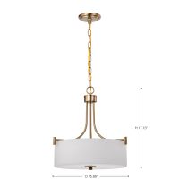 LIAM 3 LIGHT PENDANT - 60-8204