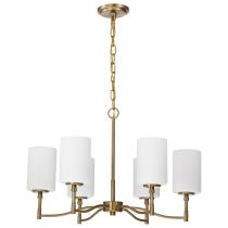 LIAM 6 LIGHT CHANDELIER - 60-8206