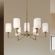 LIAM 9 LIGHT CHANDELIER - 60-8209
