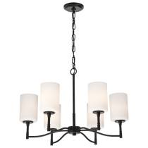 LIAM 6 LIGHT CHANDELIER - 60-8216