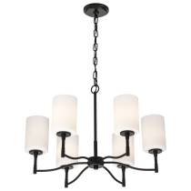 LIAM 6 LIGHT CHANDELIER - 60-8216