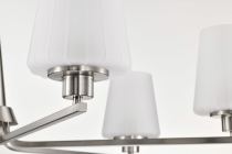 LUNE 6 LIGHT CHANDELIER - 60-8226