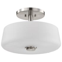 LUNE 3 LIGHT SEMI FLUSH - 60-8229