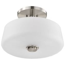 LUNE 3 LIGHT SEMI FLUSH - 60-8229
