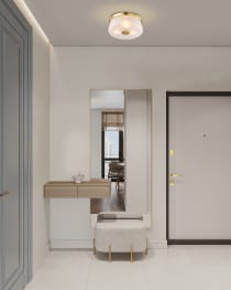 LUNE 3 LIGHT FLUSH MOUNT - 60-8230