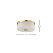 LUNE 3 LIGHT FLUSH MOUNT - 60-8230