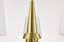 LUNE 5 LIGHT CHANDELIER - 60-8235