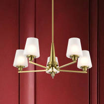 LUNE 5 LIGHT CHANDELIER - 60-8235