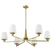 LUNE 6 LIGHT CHANDELIER - 60-8236