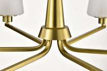 LUNE 6 LIGHT CHANDELIER - 60-8236