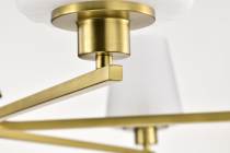 LUNE 6 LIGHT CHANDELIER - 60-8236