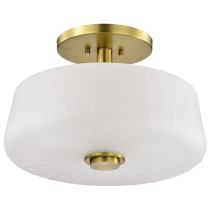 LUNE 3 LIGHT SEMI FLUSH - 60-8239