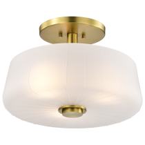 LUNE 3 LIGHT SEMI FLUSH - 60-8239