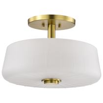 LUNE 3 LIGHT SEMI FLUSH - 60-8239
