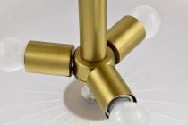 LUNE 3 LIGHT SEMI FLUSH - 60-8239