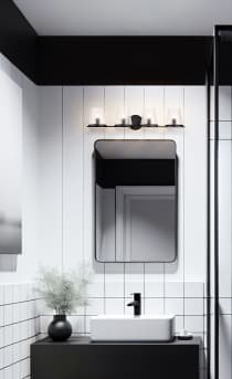 VALENTINE 4 LIGHT VANITY - 60-8254