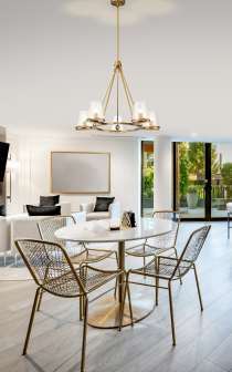 VALENTINE 5 LIGHT CHANDELIER - 60-8268