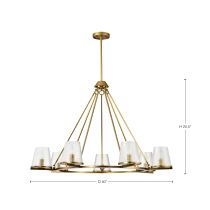 VALENTINE 7 LIGHT CHANDELIER - 60-8269