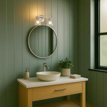 GIANNA 2 LIGHT VANITY - 60-8332