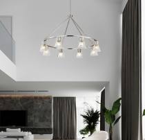 GIANNA 8 LIGHT CHANDELIER - 60-8336