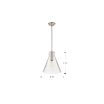GIANNA 1 LIGHT MED PENDANT - 60-8338