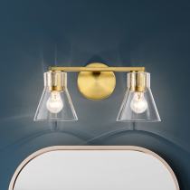 GIANNA 2 LIGHT VANITY - 60-8342